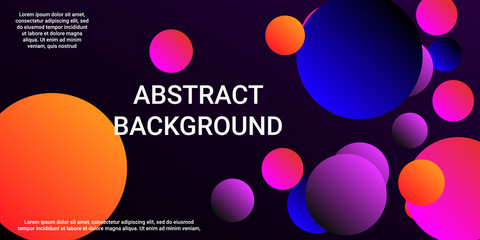 Gradients of balls shapes.