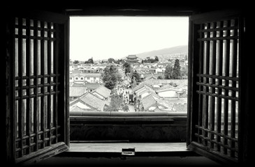 View of Dali ancient city, Yunnan province, China