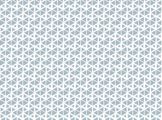 Abstract geometric pattern. A seamless vector background. White and blue ornament. Graphic modern pattern. Simple lattice graphic design