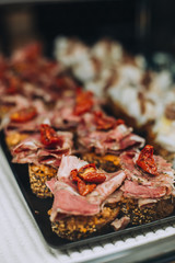 Street food in Italy, appetisers