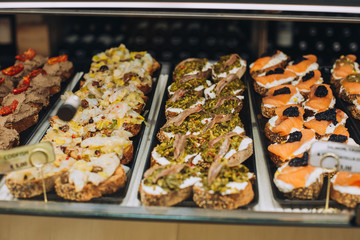 Street food in Italy, appetisers