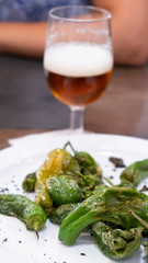 Fresh made Pimientos Padron