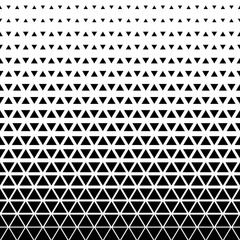 Abstract triangular background. Black white geometric pattern.