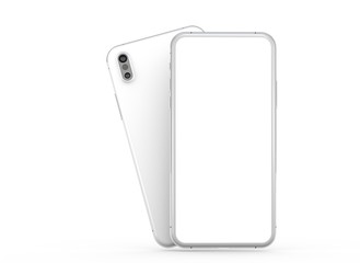 smartphone device digital 3d rendering
