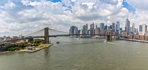 Downtown New York City Skyline from Brooklyn