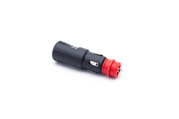 Car's cigarette lighter DIN plug for 12V socket. Car electric spare part.