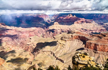 Grand Canyon as seen from the South Rim