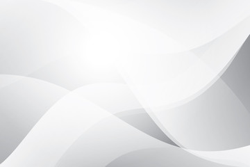 Abstract geometric white and gray color background. Vector, illustration.