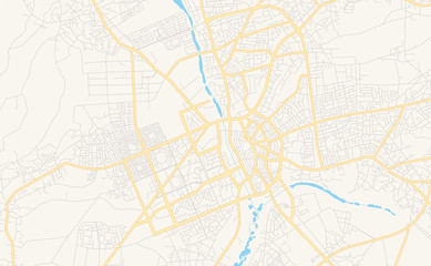 Printable street map of Owerri, Nigeria