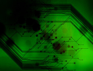 abstract background with lots of light spots