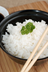 Japanese steam sticky rice