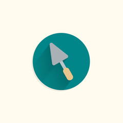 Cake knife vector flat icon