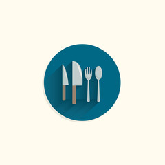 set kitchen equipment hanging isolated vector flat icon