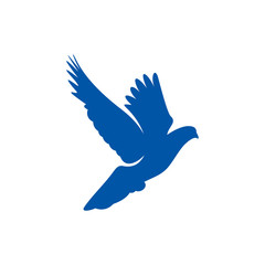 Dove logo design concept vector. Bird logo template. Icon symbol. Illustration