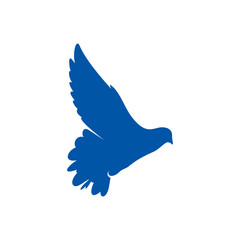 Dove logo design concept vector. Bird logo template. Icon symbol. Illustration