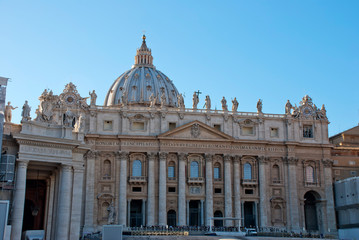 Vatican City, Rome, Italy. Winter 2018