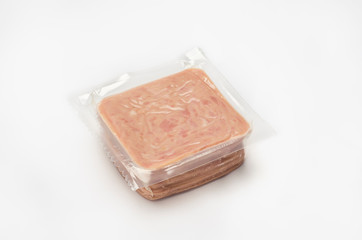 Vacuum packed ham