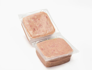Vacuum packed ham