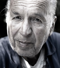 Portrait of an Elderly South Bohemian Farmer.