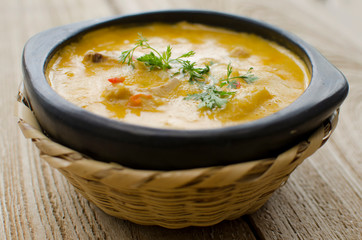  natural fish casserole from the Colombian Pacific