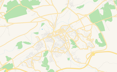 Printable street map of Ech Chettia, Algeria