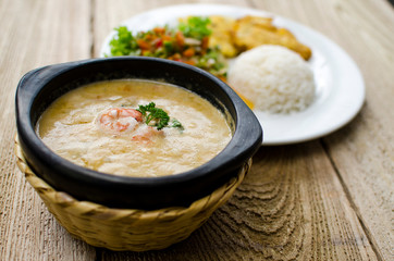  natural fish casserole from the Colombian Pacific