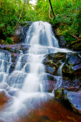 Laurel Falls in Great Smokey Mountain National Park