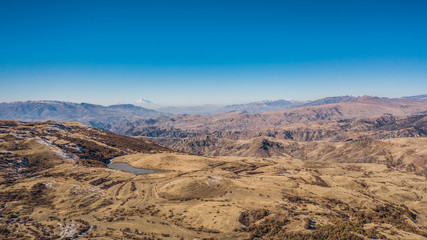 Fototapeta na wymiar Hills and mountains of Armenia