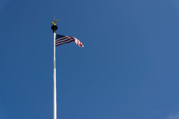 American Flag in Normandy