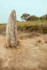 Menhir en Padrao, Sagres. Portugal © Patricia Chumillas