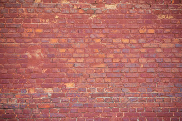 Texture of an old brick wall. Background brick