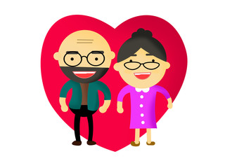 Hearts Valentine's Day abstract background with hearts