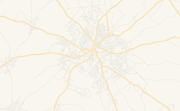 Printable street map of Ejigbo, Nigeria