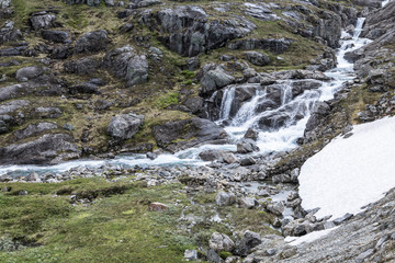Norwegen, Landschaft um Andalsnes, Trollstigen