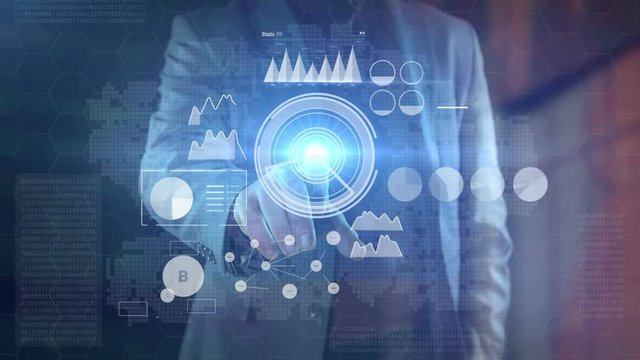Launching a virtual panel with infographics and data