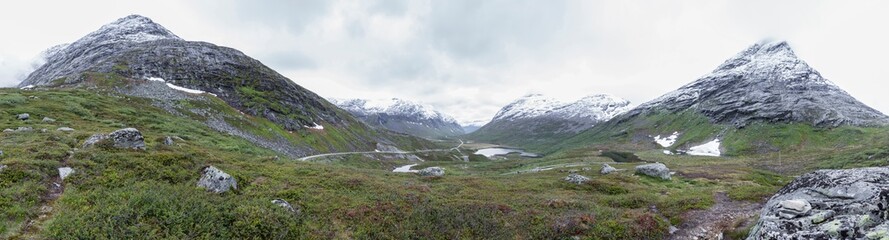Fototapeta na wymiar Trollstigen, Landschaft, Norwegen
