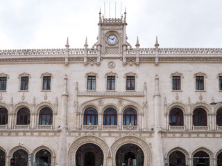 Fototapeta na wymiar Endstation Lissabon Hauptbahnhof
