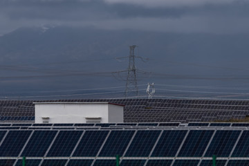view of photovoltaic power station