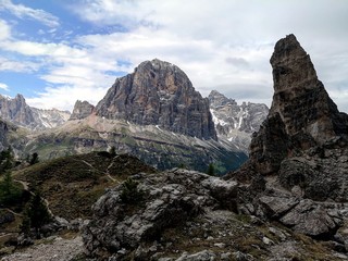 Cinque Torri - Dolomites UNESCO, Italy 