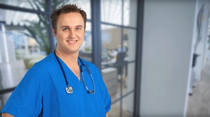 Male nurse.