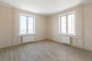 unfurnished house or apartment in bright colors