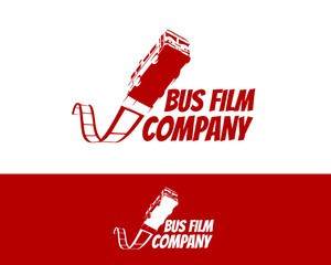 Bus Film Company logo template.