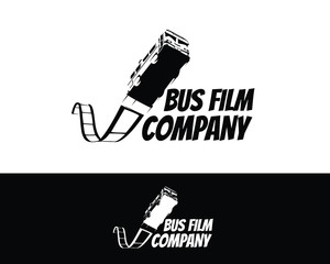 Bus Film Company logo template.
