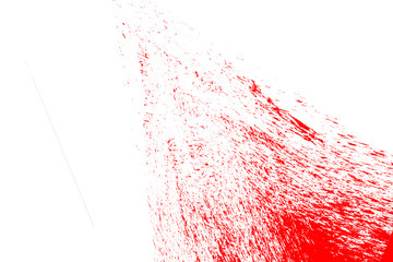 white and red hand painted brush grunge background texture