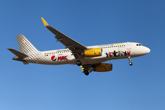 Vueling Airbus A320 Pepsi Max Livery