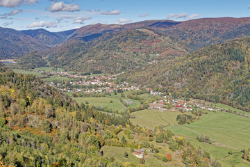 Fototapeta na wymiar Vallée Alsacienne