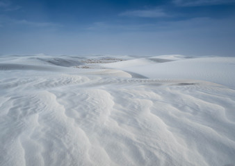 Fototapeta na wymiar White Sands National Monument, White Sands, New Mexico