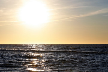 Obraz premium The sunset will approach