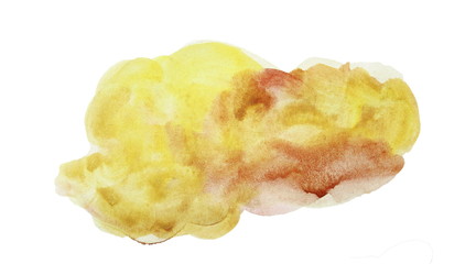 Watercolor Texture Hand Painted Blobs