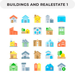 Flat Icons Pack for UI. Pixel perfect vector icon set for web design and website application.